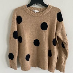 Madewell polka dot sweater